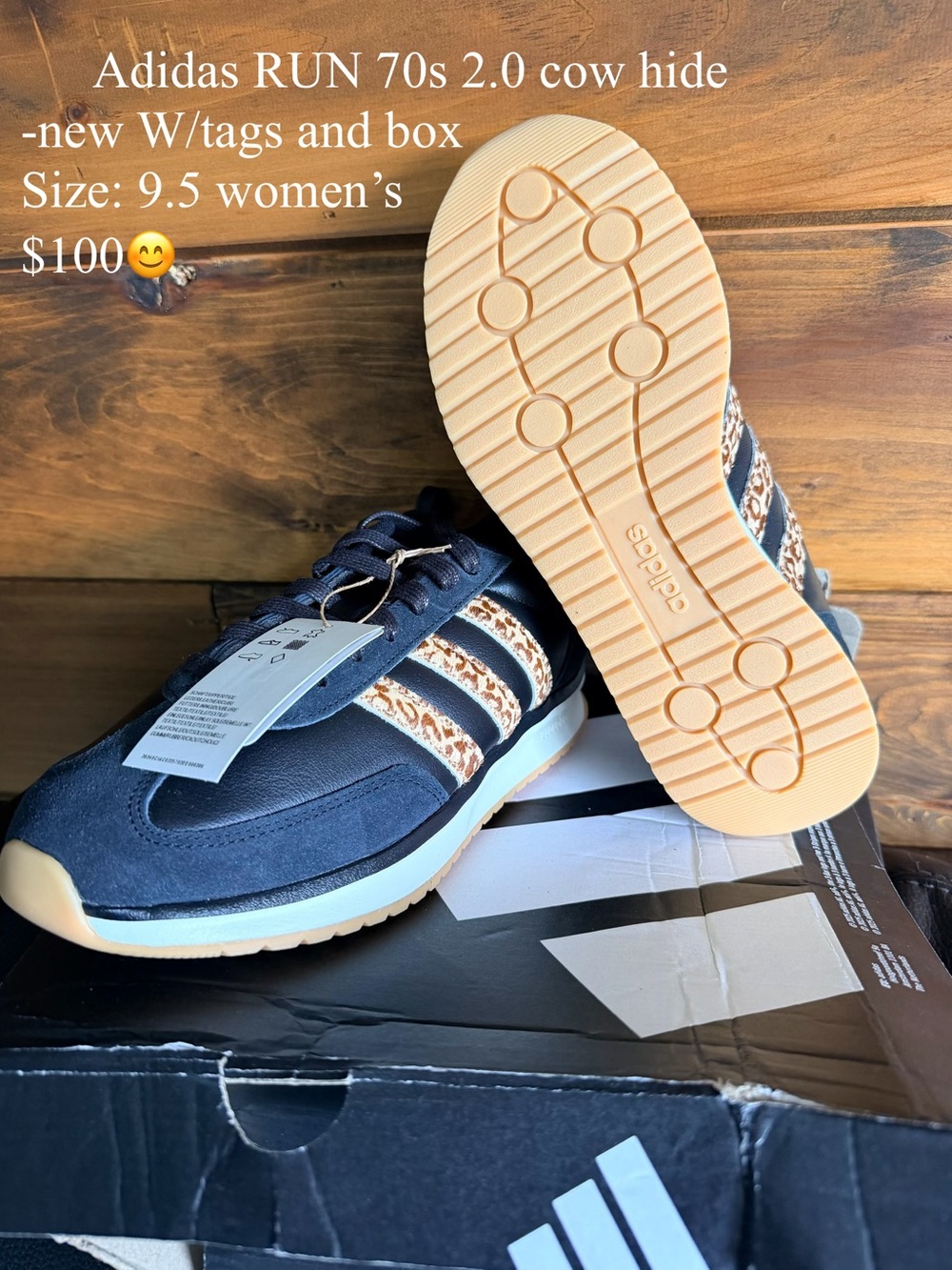 Adidas RUN 70s cow hide